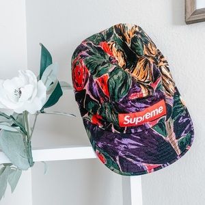 Supreme Floral Camp Cap Adjustable Hat